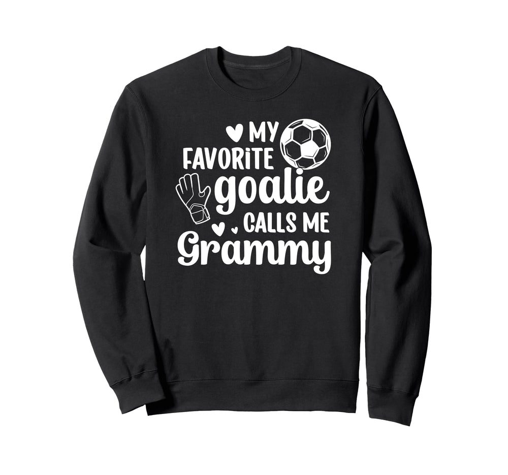Proud Soccer Goalie Grammy Sweatshirt - Fun Novelty Design for Adults
