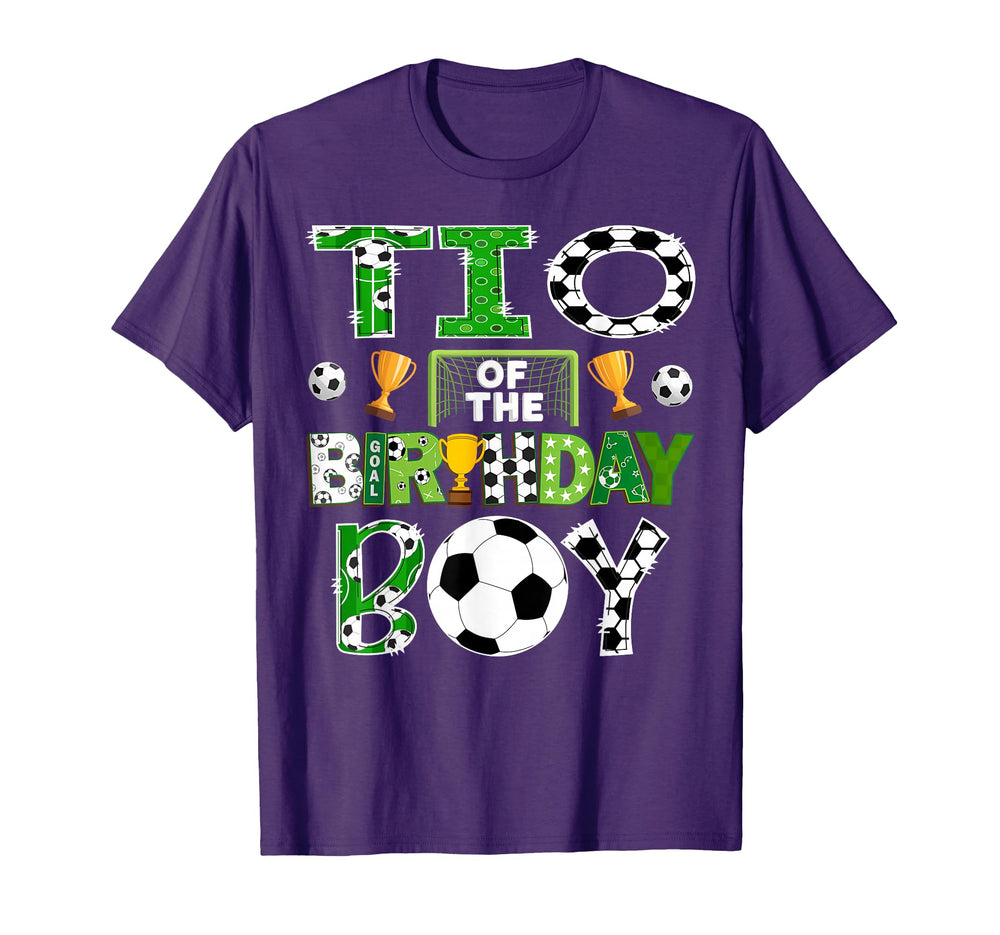 Tio Birthday Soccer Player Game Day T-Shirt - Trendy Graphic Unisex