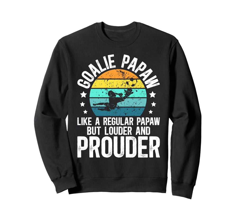 Soccer Goalie Papaw Definition Sweatshirt - Custom Art Print for Adults