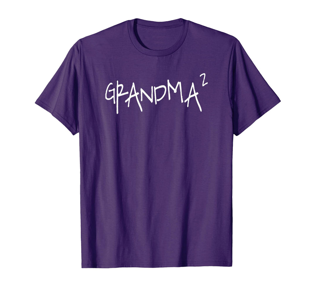 Grandma To 2Nd Power Grandma Two T-Shirt - Novelty Apparel Men Women