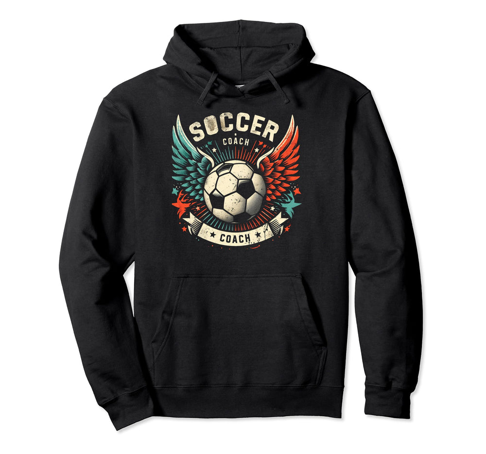 Soccer Coach Training Coaching Hoodie - Aesthetic Graphic Men Women