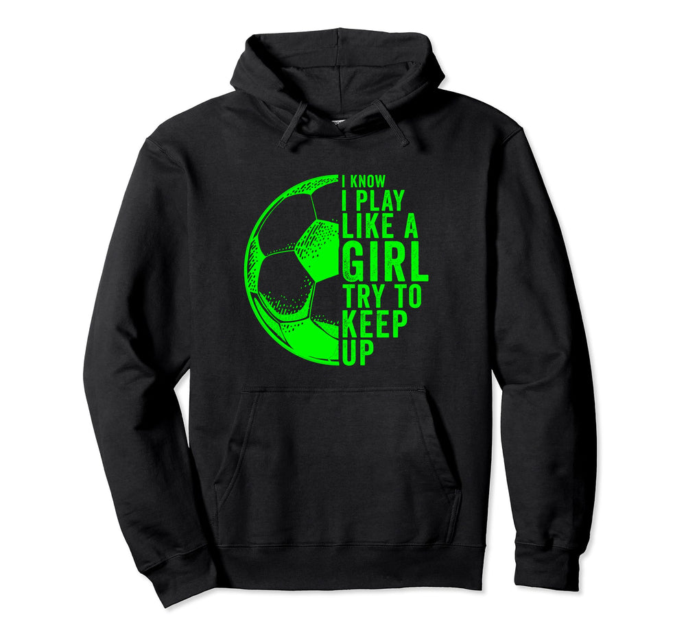 Sport Athlete Games Coach Soccer Fun Hoodie - Unique Graphic Men Women