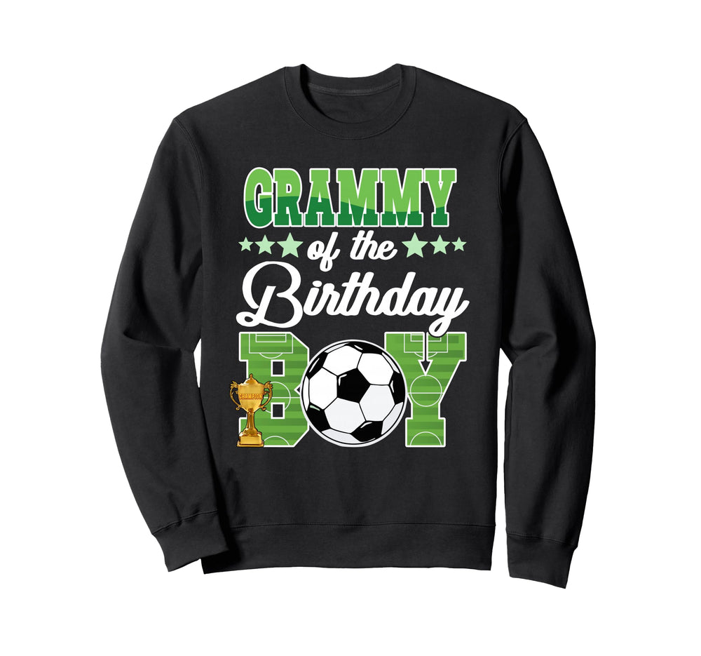 Soccer Grammy Birthday Party Soccer Sweatshirt - Novelty Apparel Men Women