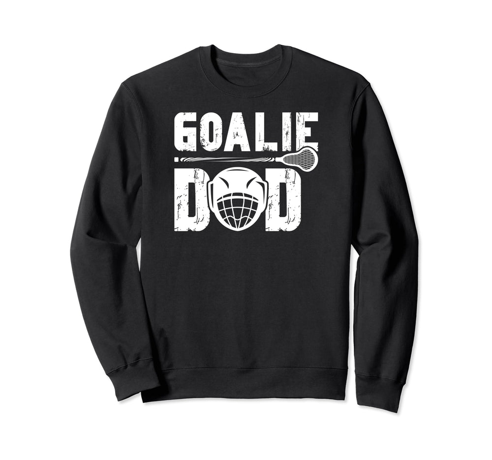 Lacrosse Goalie Dad Lacrosse Sweatshirt - Custom Art Print for Adults