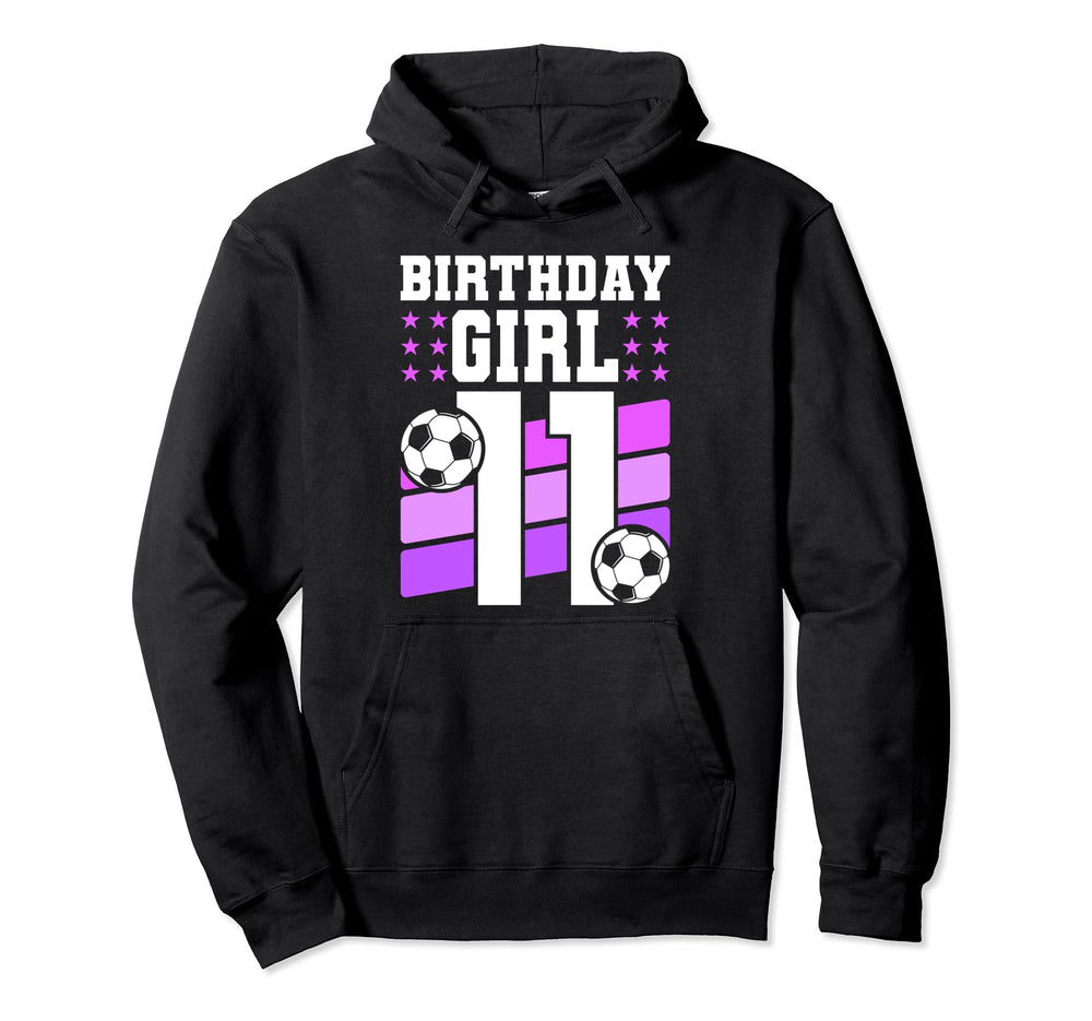 11 Years Old 11Th Birthday Gift Soccer Hoodie - Streetwear Style Unisex