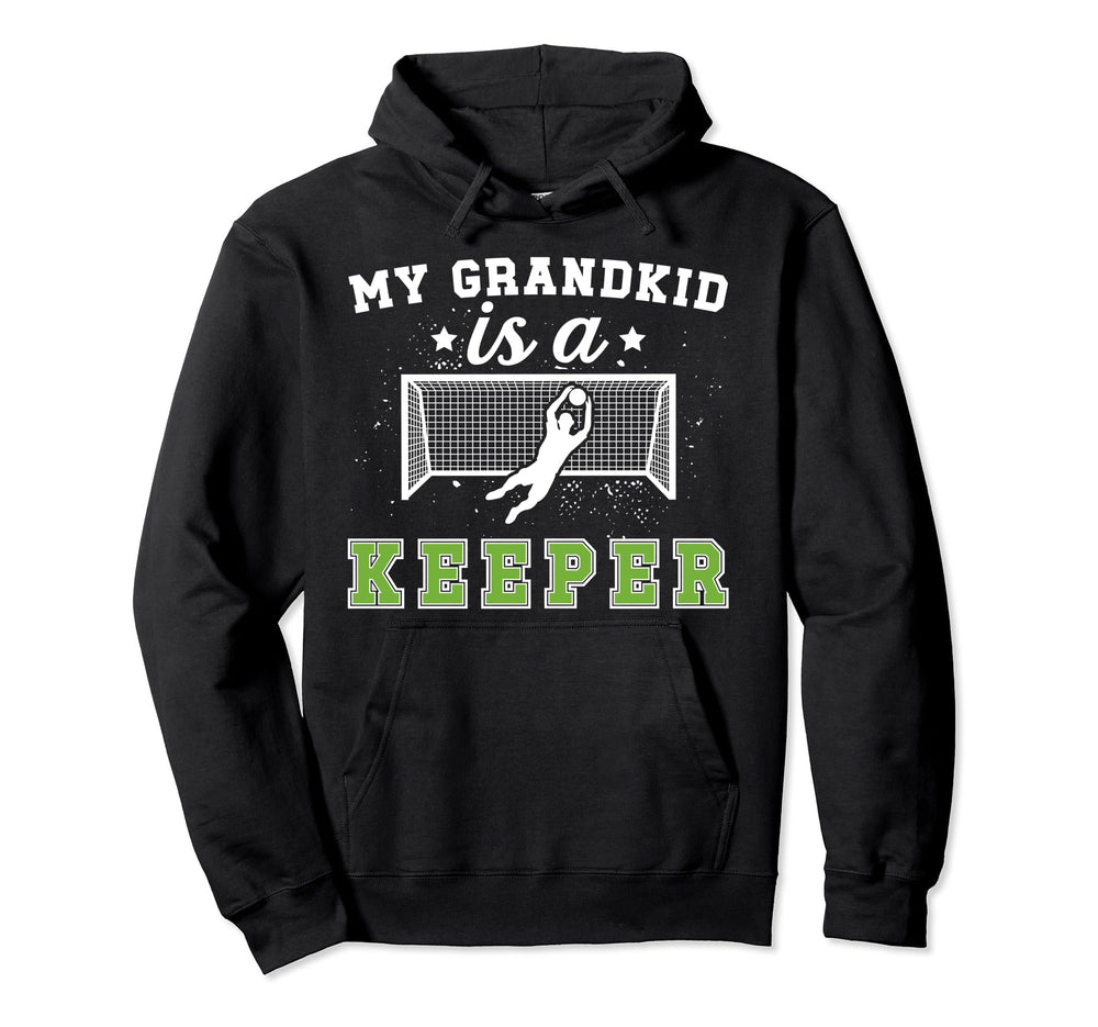 Proud Soccer Goalkeeper Grandpa Hoodie - Custom Art Print for Adults