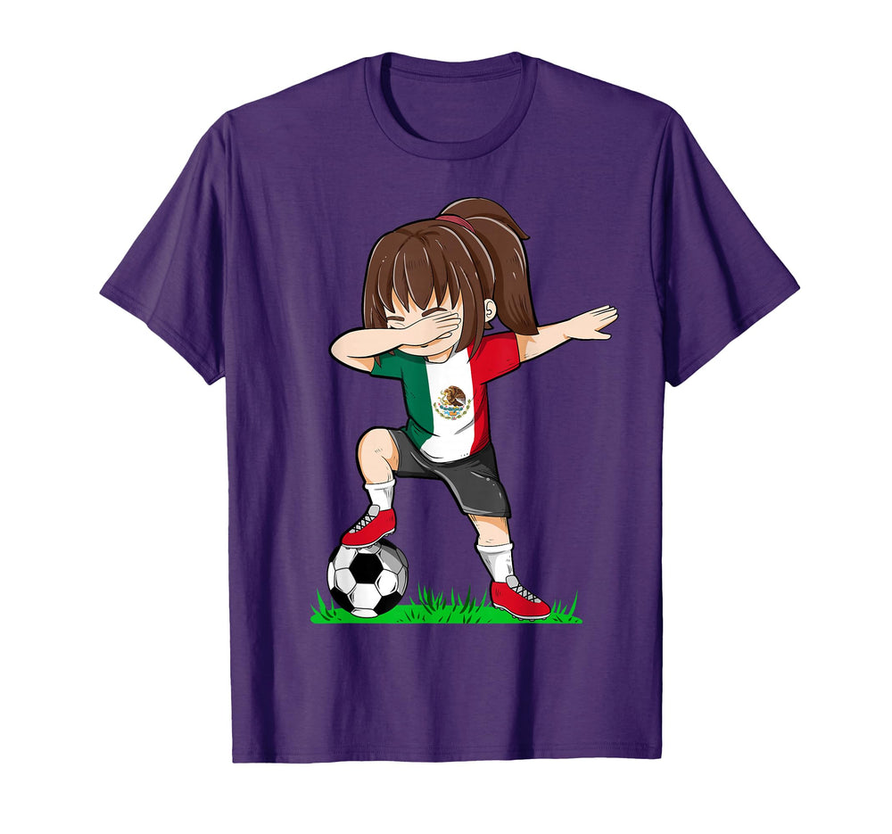 Soccer Mexico Jersey Mexican Flag T-Shirt - Aesthetic Graphic for Adults