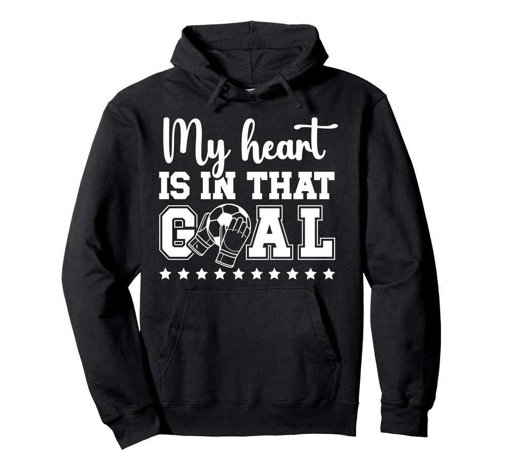 Proud Soccer Goalkeeper Mom Soccer Goalie Hoodie - Minimalist Print Unisex