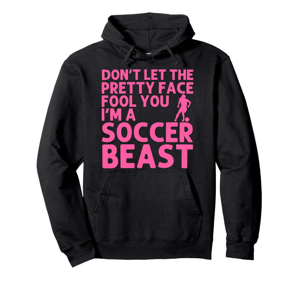 Soccer Art Teen Goalie Soccer Hoodie - Casual Everyday Wear for Adults