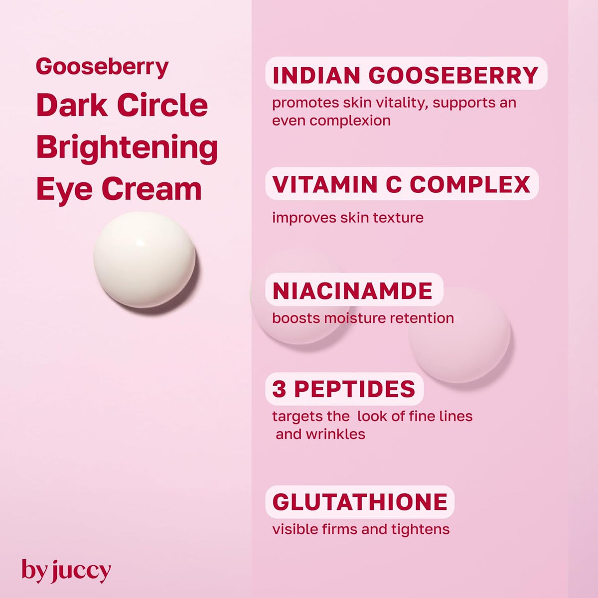 Gooseberry Dark Circle Brightening Eye Cream - Snipetell