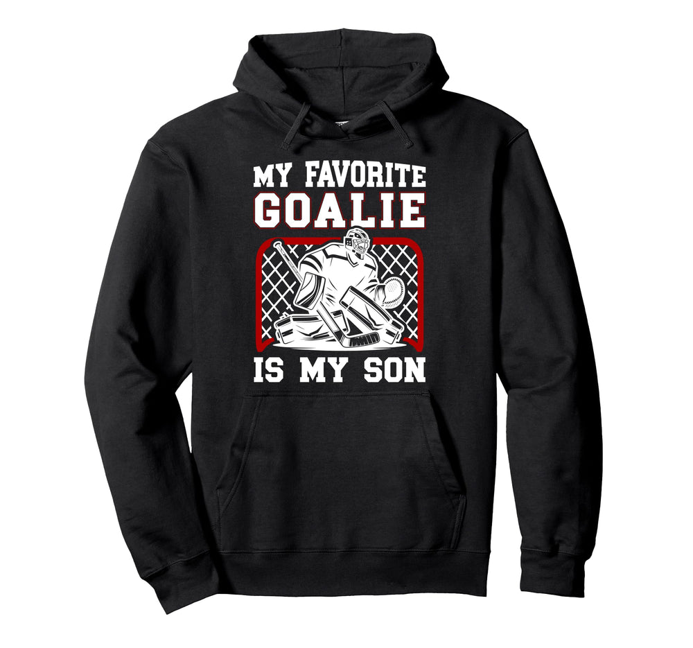 Proud Hockey Keeper Mom Ice Hockey Hoodie - Fun Novelty Design Unisex