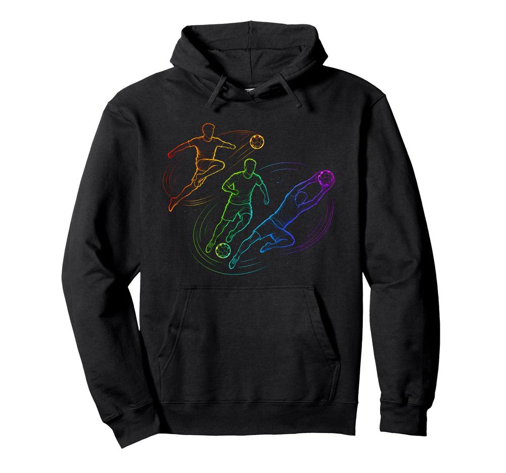 Soccer Goalie Player Sports Hoodie - Trendy Graphic Men Women