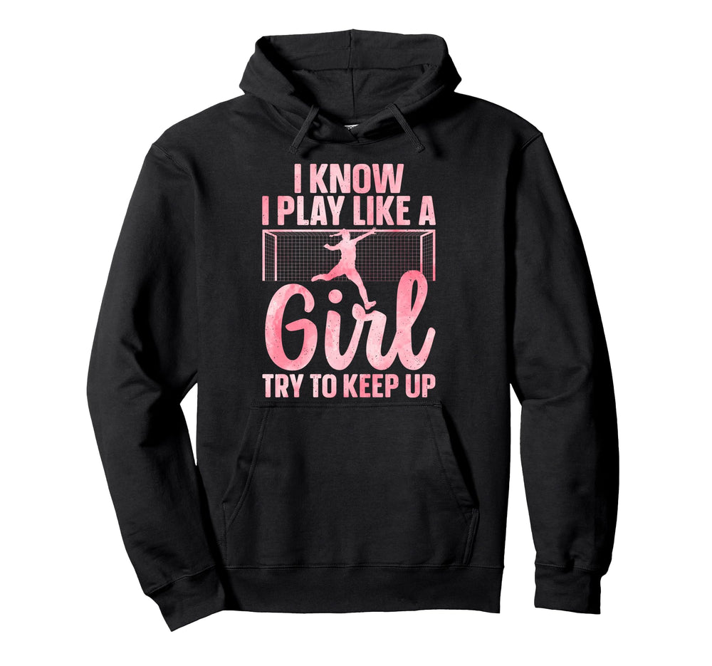 Funny Soccer Art Soccer Player Soccer Hoodie - Minimalist Print Unisex