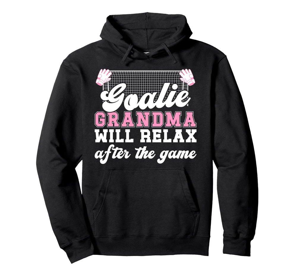 Funny Soccer Goalie Grandma Soccer Keeper Hoodie - Minimalist Print Unisex