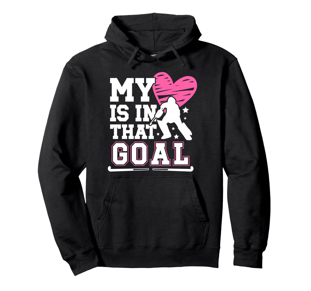 Proud Field Hockey Goalkeeper Mom Field Hoodie - Streetwear Style Unisex