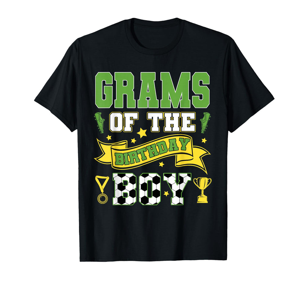 Grams Birthday Soccer Player Birthday T-Shirt - Custom Art Print Unisex