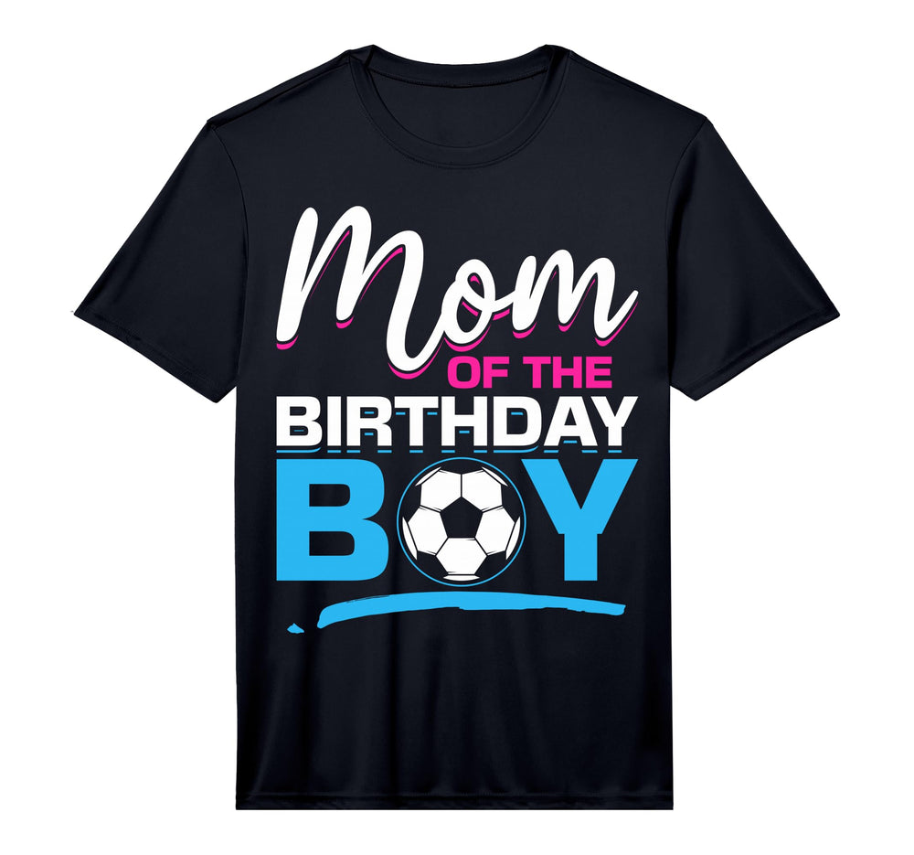 Mens Mom Birthday Soccer Birthday Mom T-Shirt - Graphic Print for Adults