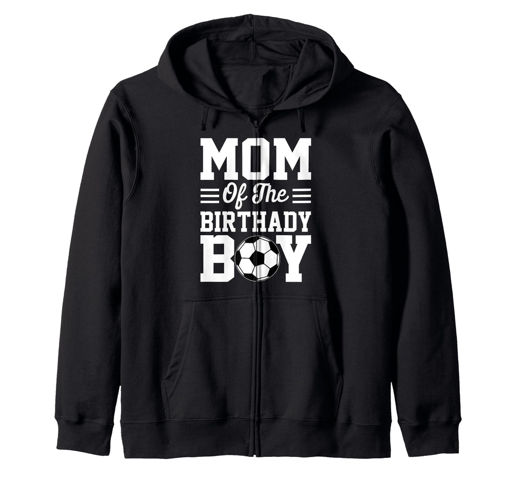 Mom Birthday Mother Soccer Mommy Gift Hoodie - Novelty Apparel Men Women