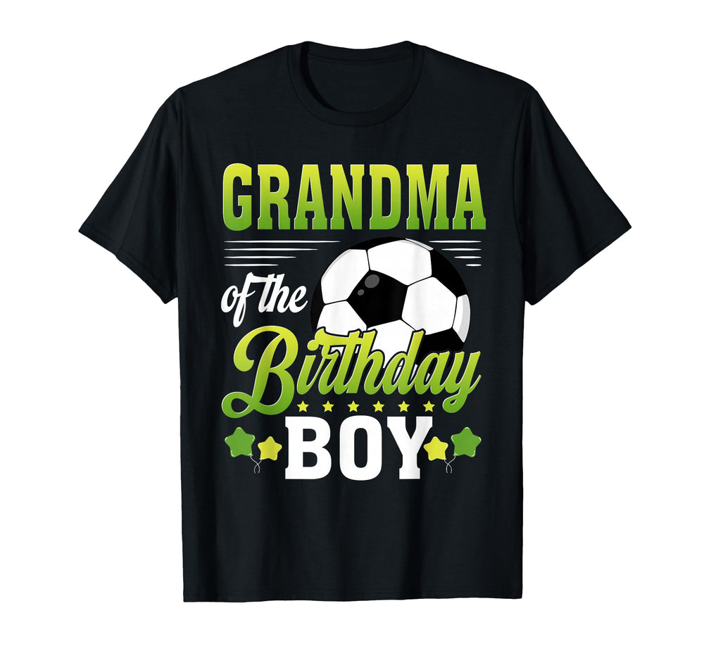 Grandma Birthday Soccer Player T-Shirt - Fun Novelty Design for Adults