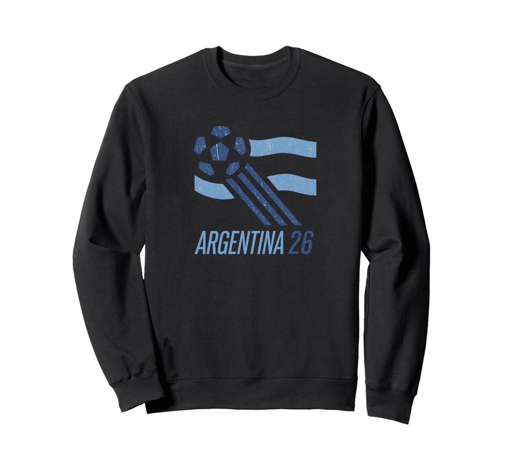 Argentina Futbol Soccer Cup 2026 Sweatshirt - Minimalist Print Unisex