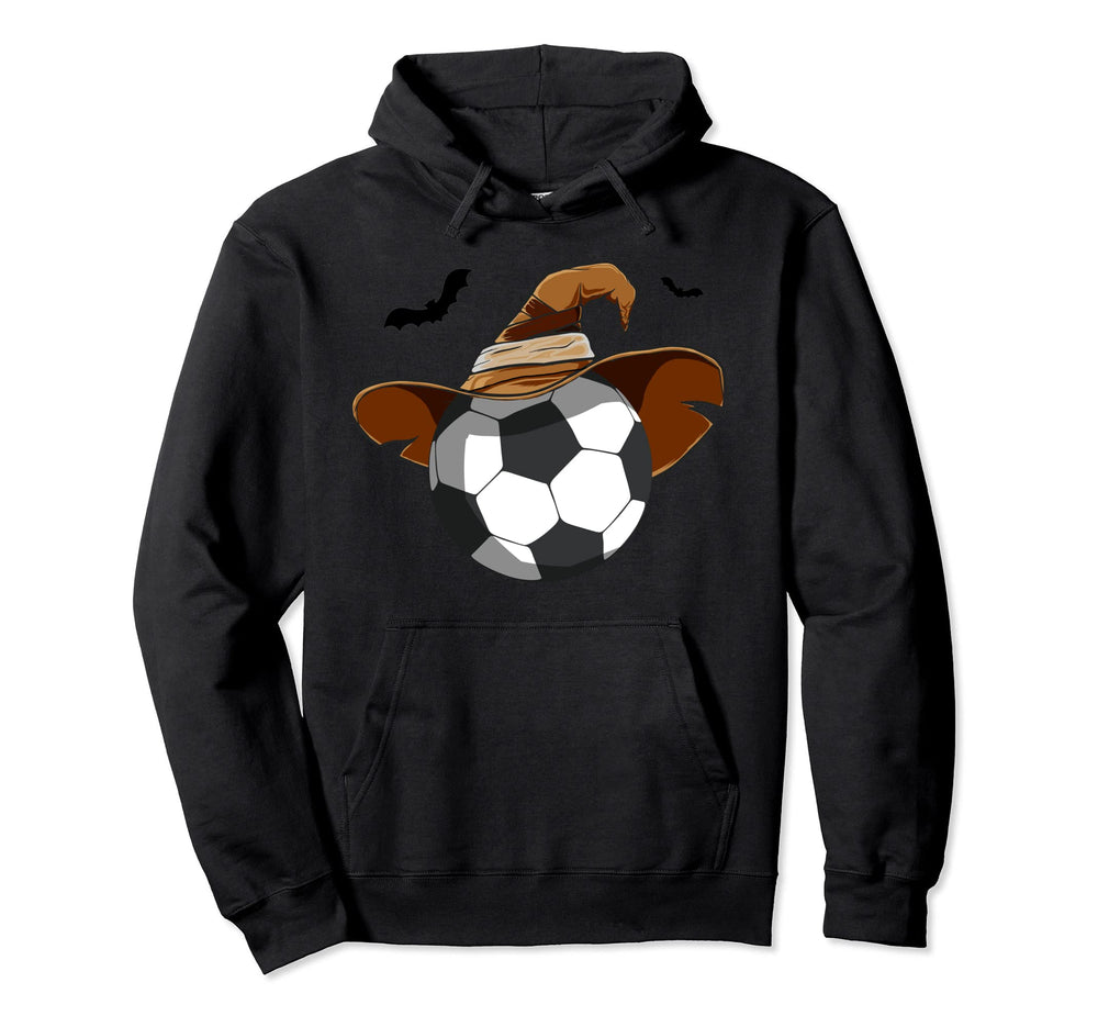 Funny Soccer Halloween Player Coach Hoodie - Unique Graphic Unisex