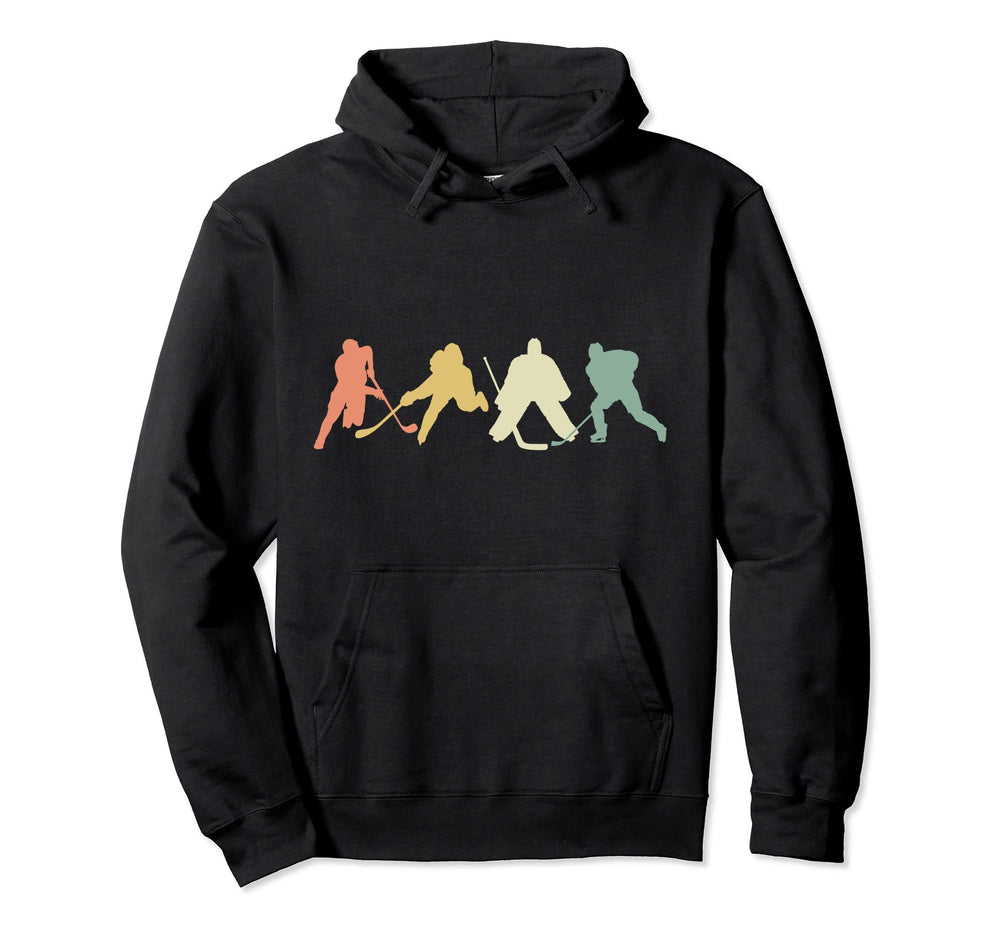 Ice Hockey Athlete Winter Sport Hoodie - Custom Art Print Men Women