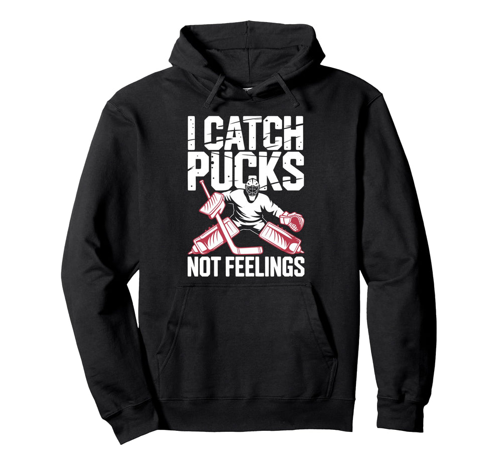Funny Ice Hockey Goalkeeper Goalie Hockey Hoodie - Streetwear Style Unisex