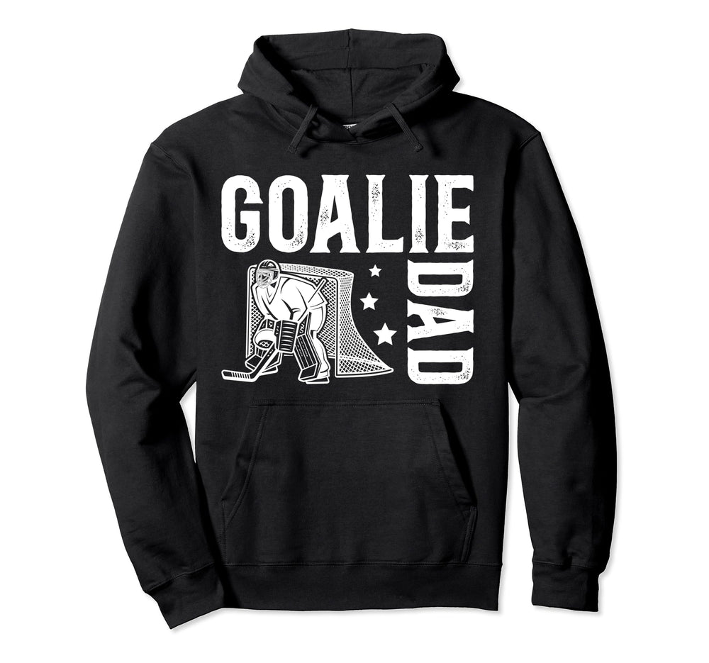 Ice Hockey Goalie Dad Ice Hockey Hoodie - Casual Everyday Wear Unisex