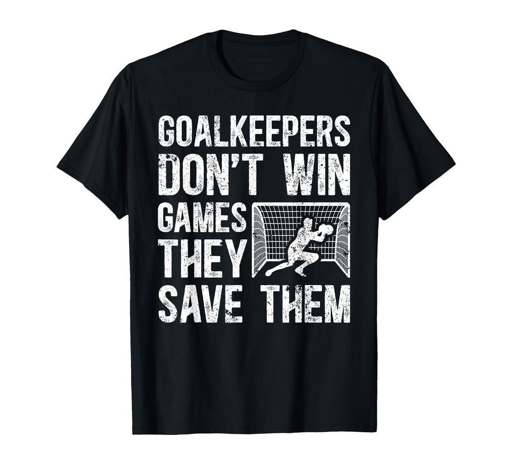 Soccer Goalkeeper Appreciation Soccer T-Shirt - Minimalist Print Unisex