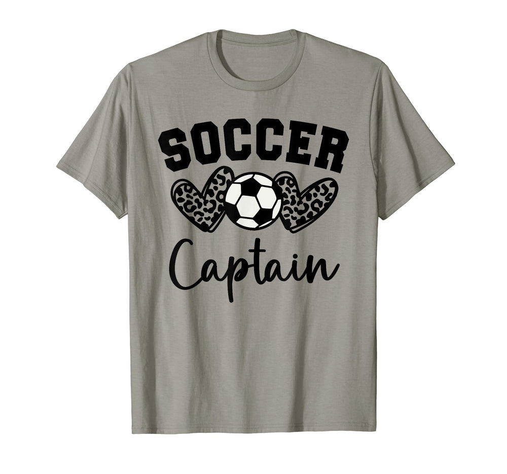 Soccer Captain Matching Family Soccer T-Shirt - Graphic Print for Adults