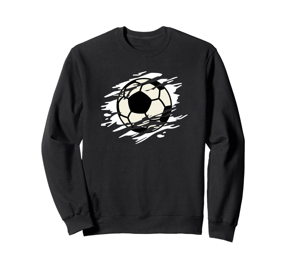 Soccer Player Coach Sports Sweatshirt - Fun Novelty Design for Adults
