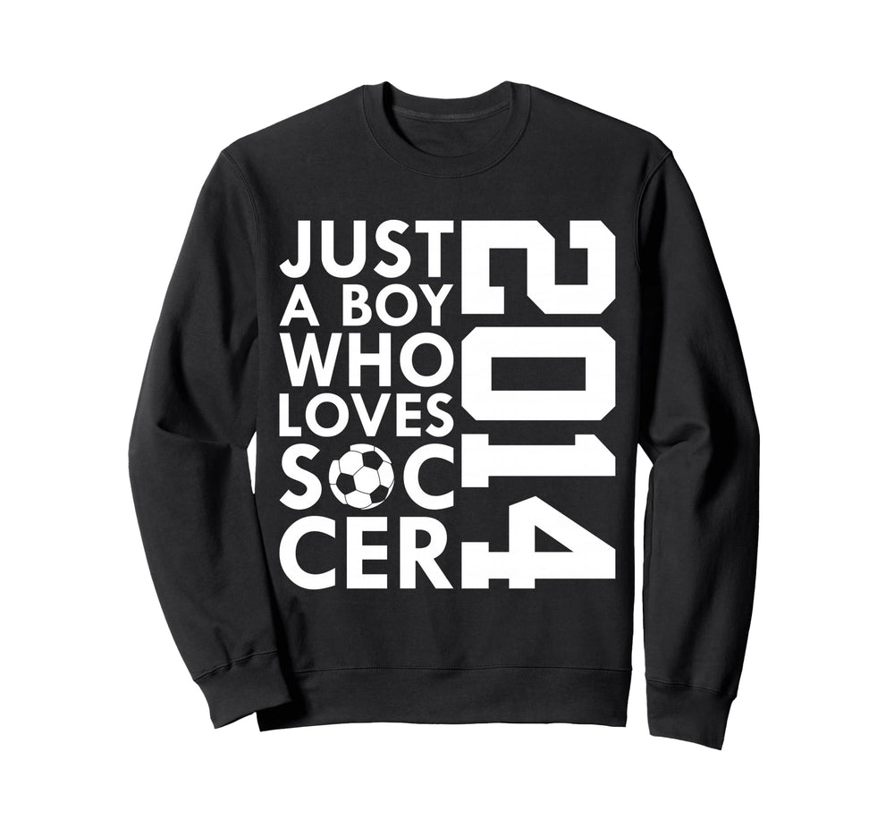 2014 Just Who Loves Soccer 12Th Sweatshirt - Streetwear Style Men Women
