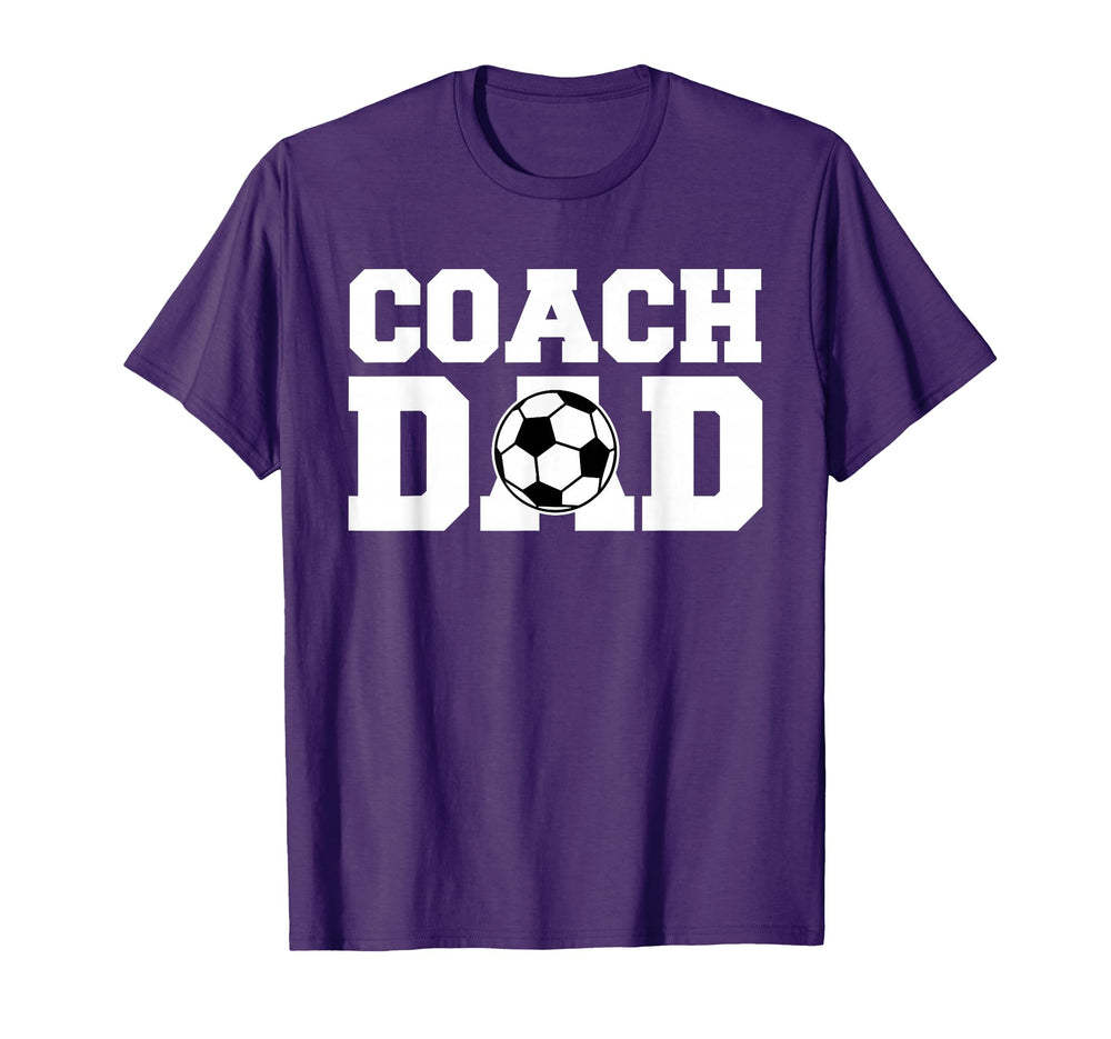 Coach Dad Soccer Dad Soccer Coach T-Shirt - Trendy Graphic Men Women