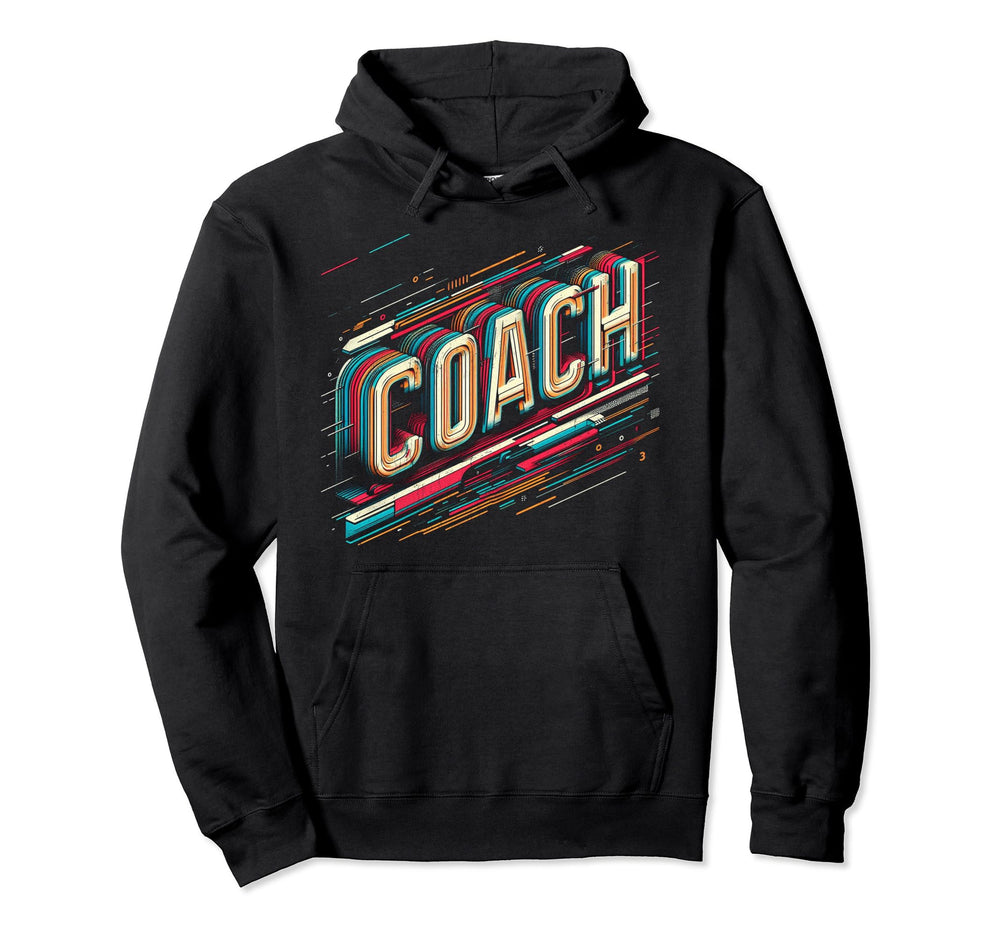 Soccer Coach Training Coaching Hoodie - Casual Everyday Wear Unisex