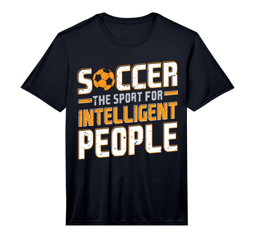 Soccer Sport Intelligent People Funny T-Shirt - Graphic Print Unisex