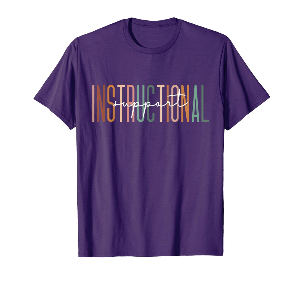 Instructional Support Coach Assistant T-Shirt - Trendy Graphic Men Women
