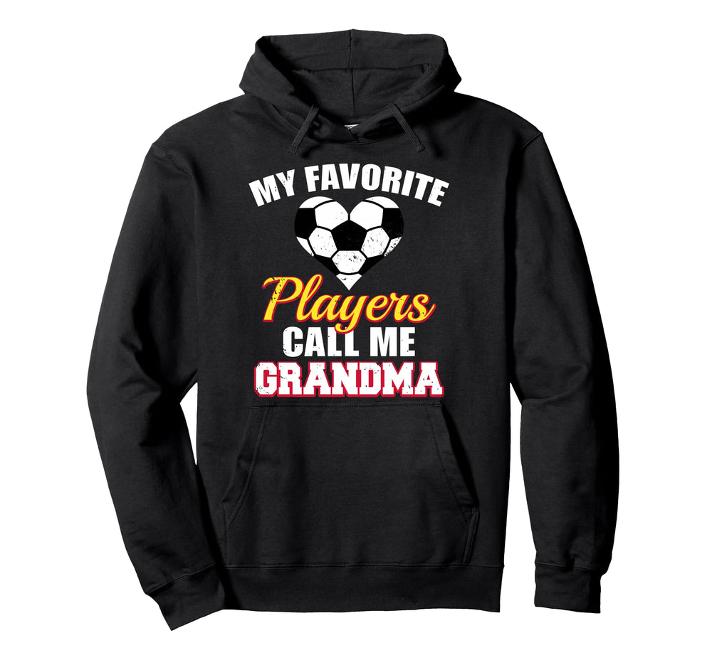 My Favorite Players Call Me Grandma Hoodie - Custom Art Print for Adults