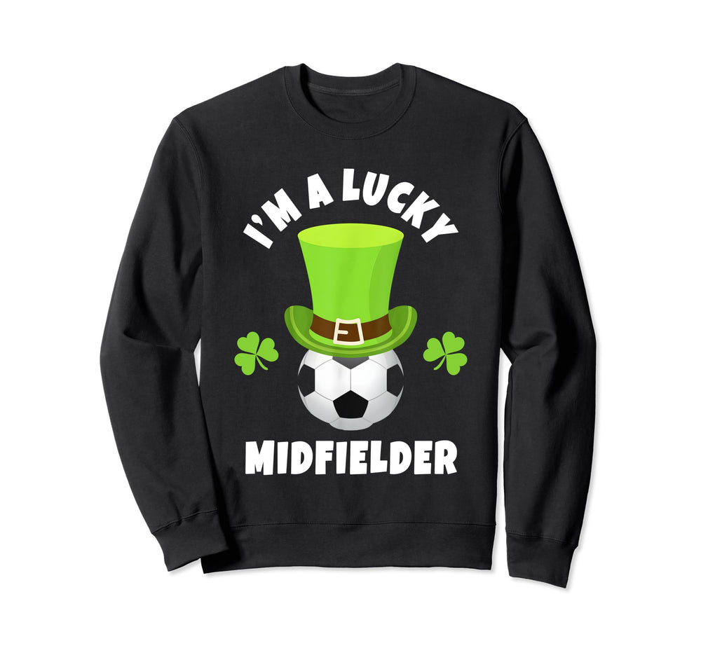 Soccer Midfielders Im Lucky Sweatshirt - Custom Art Print for Adults