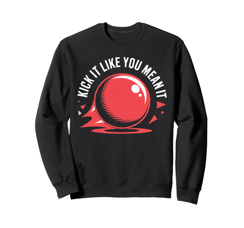 Love Kickball Player Soccer Sweatshirt - Aesthetic Graphic Men Women