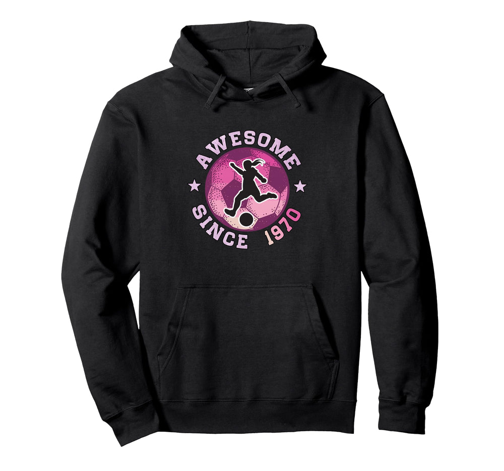 56Th Birthday Soccer Player Hoodie - Casual Everyday Wear Men Women