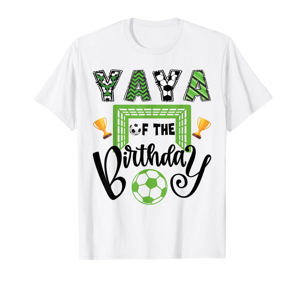 Yaya Birthday Soccer Player Bday T-Shirt - Fun Novelty Design Men Women