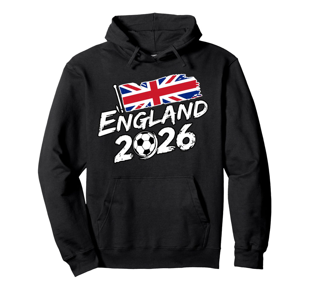 England Football Soccer Game Player Fan Hoodie - Novelty Apparel Men Women