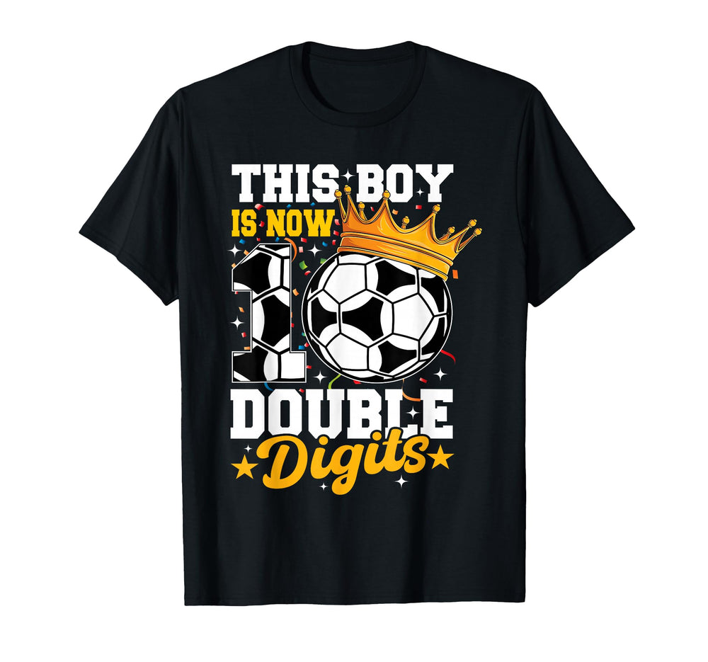 This Now 10 Double Digits Soccer 10 T-Shirt - Unique Graphic Men Women