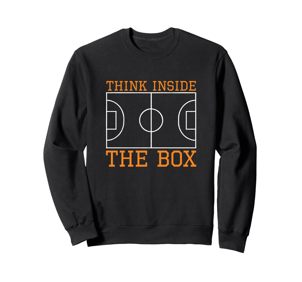 Think Inside Box Futsal Court Sweatshirt - Aesthetic Graphic Men Women