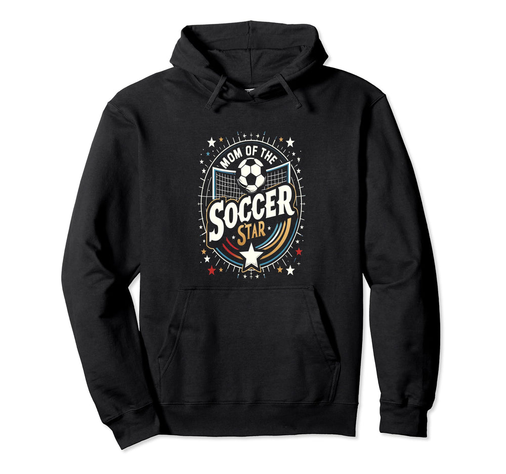Soccer Birthday Birthday Mom Soccer Hoodie - Graphic Print Men Women