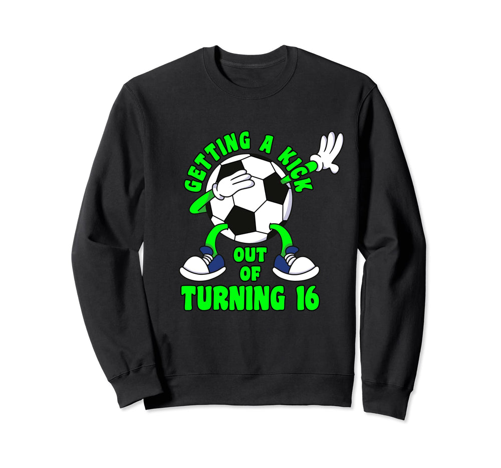 16 Year Old Happy 16Th Birthday Sweatshirt - Minimalist Print Unisex