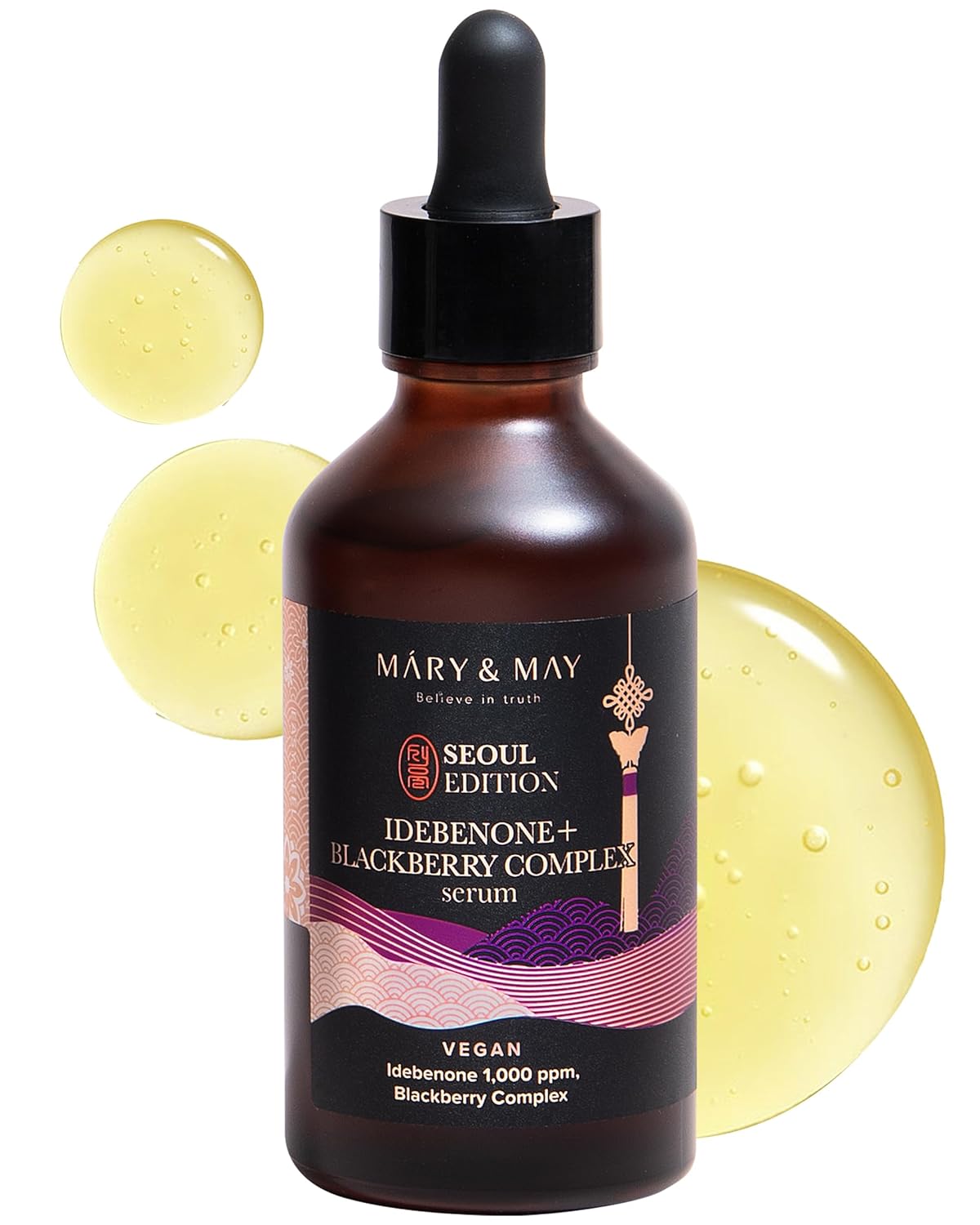 Mary & May Vegan Idebenone+ Blackberry Complex Serum - Snipetell