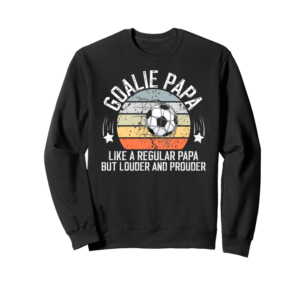 Soccer Goalie Papa Definition Sweatshirt - Trendy Graphic for Adults