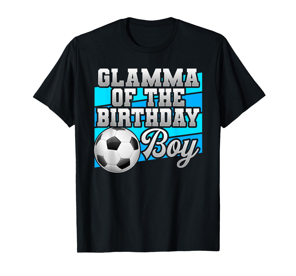 Glamma Birthday Soccer Birthday T-Shirt - Custom Art Print Unisex