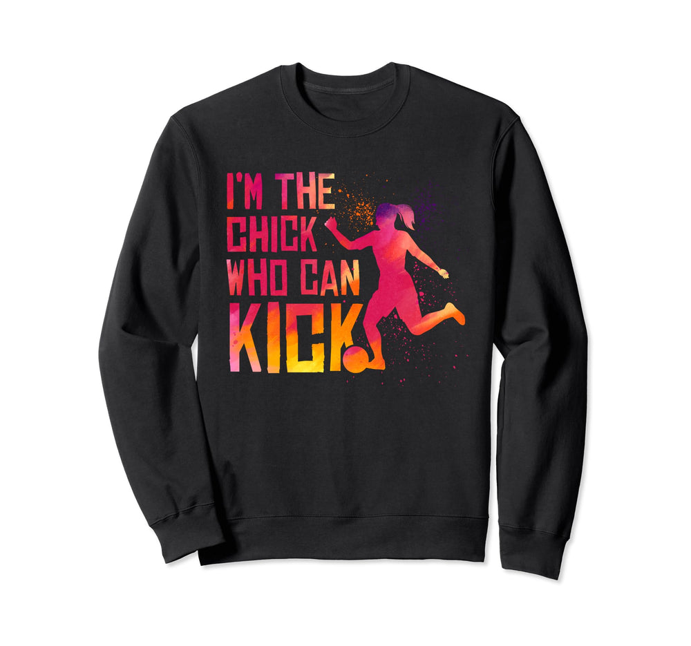 Soccer Funny Soccer Striker Sweatshirt - Graphic Print Men Women